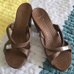 CROCS Women's Brosn Clog Sandals